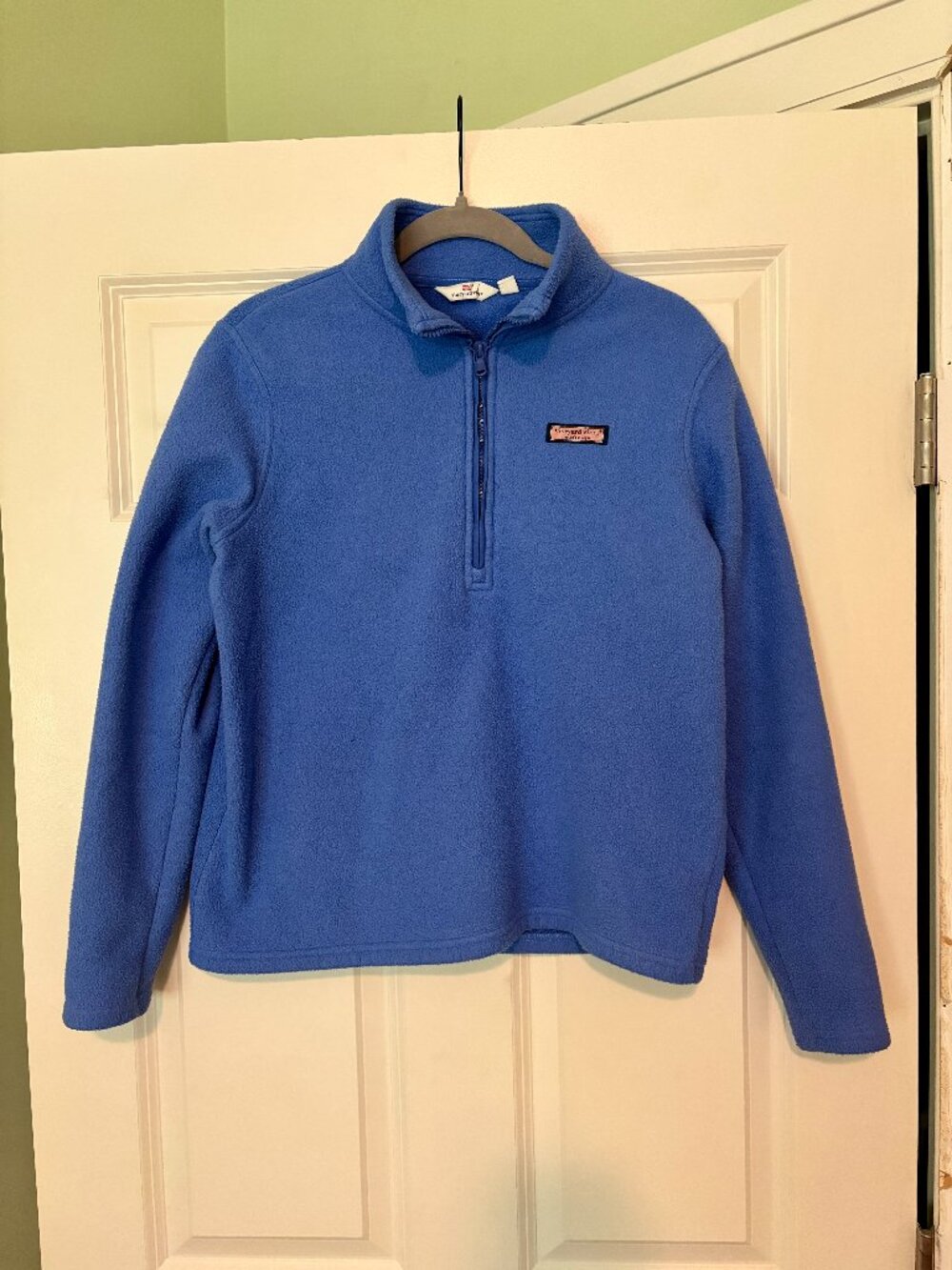 Vineyard Vines Womens Harbor Fleece 1/4-Zip Pullover • Size M - Picture 2 of 4